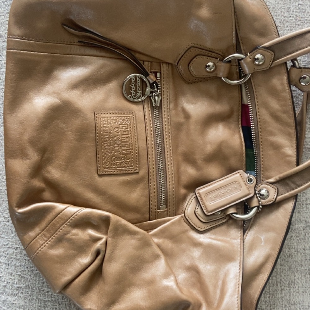 Coach Brown Leather Shoulder Bag